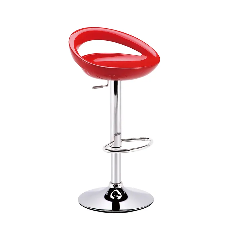 Baja Modern Plastik Tinggi Adjustable Bar Stool Kursi Grosir Di Harga Rendah