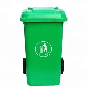 Tempat sampah plastik murah 240L produk hijau eco tempat sampah plastik/tempat sampah