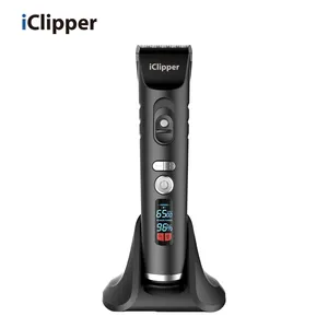 Iclipper-A9s男士新品LED显示屏专业充电式电动理发器