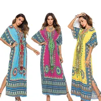 Женские мусульманские дубайские марокканские платья caftan с разрезом