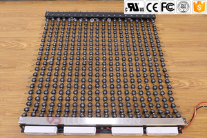 YD Hot Bán Rèm vĩnh viễn linh hoạt LED Pixel lưới màn hình ngoài trời phương tiện truyền thông mặt tiền - Product Image 3