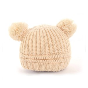 Nouveau Design personnalisé tricoté Pom bonnet pour bébé - Product Image 5
