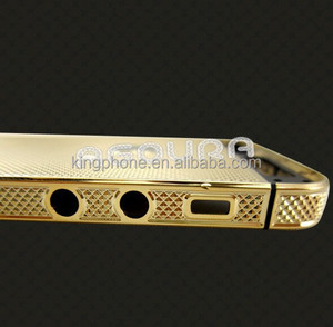 Para iPhone carcasa de repuesto de oro real genuino accesorios de teléfono móvil Venta caliente y carcasa de teléfono móvil de alta calidad - Product Image 3