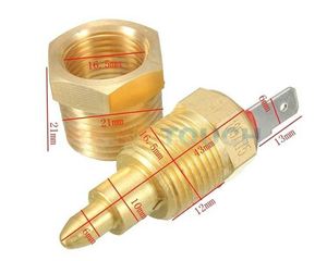 Nuevo Termostato <span class=keywords><strong>de</strong></span> Ventilador <span class=keywords><strong>de</strong></span> Radiador Eléctrico <span class=keywords><strong>de</strong></span> 185 a 175 Grados, Interruptor <span class=keywords><strong>de</strong></span> Temperatura, Relé <span class=keywords><strong>de</strong></span> 50 Amperios, Kit <span class=keywords><strong>de</strong></span> Rosca <span class=keywords><strong>de</strong></span> 3/8 Pulgadas - Product Image 3