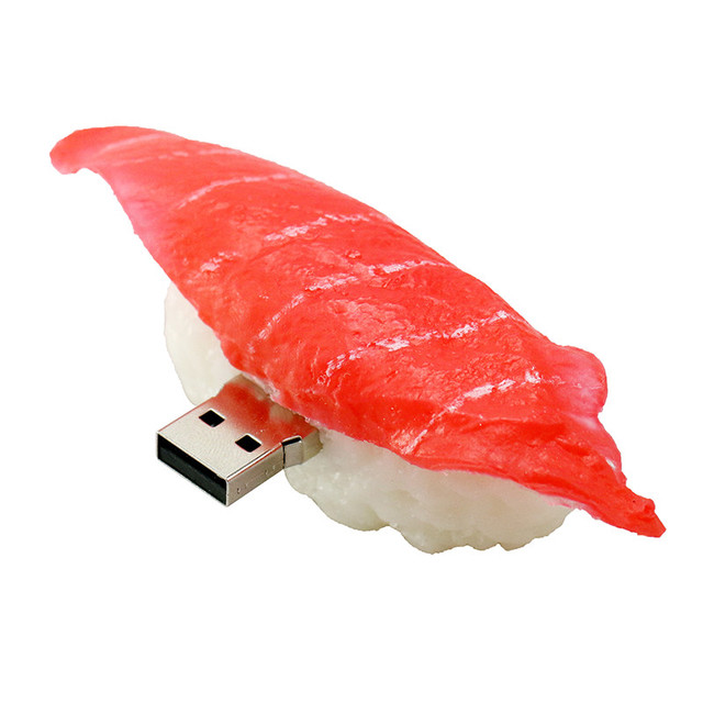 Sushi USB Flash Drive Japanese Food Model USB2.0 Pen Drive 16GB 32GB Food Memory Stick for Birthday Gift
