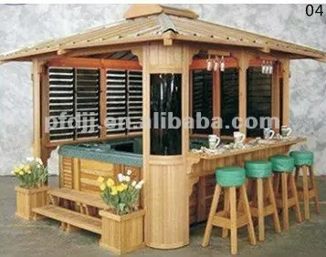 2012 belle progettato in legno per esterni gazebo spa