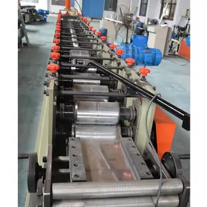 U Channel Shutter Door Guide Rail Roll Forming Machine with Sealed Rubber