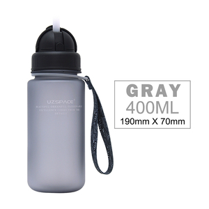 2018 <span class=keywords><strong>Amazon</strong></span> BPA bebé libre de plástico botella de agua potable con paja, taza de entrenamiento para niños 400 ml - Product Image 6