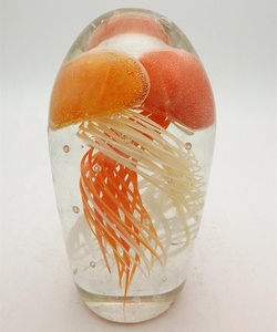 Colorful Top <strong>Murano</strong> Glass <strong>Jellyfish</strong> for Home Decoration