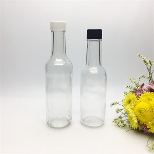 Mẫu Miễn Phí!!! 150Ml 180Ml 250Ml Thủy Tinh Ớt/Chai Nước Sốt Nóng Nắp Nhựa - Product Image 4