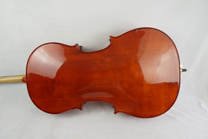 <span class=keywords><strong>Violonchelo</strong></span> Sinomusik de Contrachapado en Acabado Brillante Marrón Rojizo, Instrumento Musical a Precio Económico Fabricado en China - Product Image 2