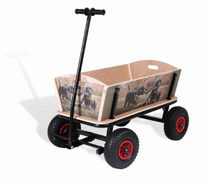 Deluxe wagon de madera para niños TC4203B - Product Image 1