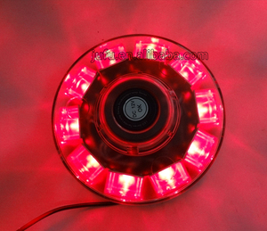 White green amber police ambulace waterproof <strong>mini</strong> led <strong>rotating</strong> <strong>rotator</strong> flashing warning strobe <strong>beacon</strong> 12v red blue light - Product Image 6