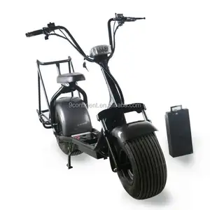 Scooter de suspensão dianteira novo design, carrinho de golfe com suporte de plástico