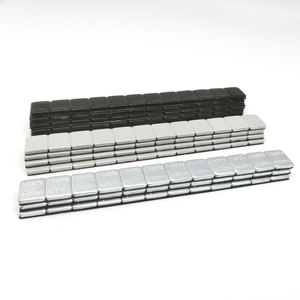 Wheelsky FA-13A de haute qualité, poids d'équilibrage de roue adhésifs sans plomb en acier Fe, 1/4 oz x 12 (3 oz au total) - Product Image 1