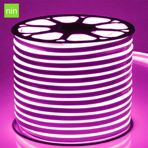 2835 SMD RGB Led นีออนดิ้น110V 120V 220V <span class=keywords><strong>230V</strong></span> LED นีออนเชือกหลอดไฟ IP65 100M - Product Image 4