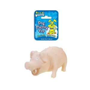 Toptan evcil hayvan tedarikçileri renkli yapmak ses Squeaker kükreyen domuz Pet oyuncaklar vinil köpek oyuncak - Product Image 4