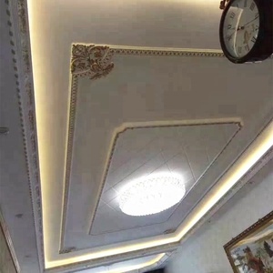 Adorno interior francés vintage decoración del hogar material de construcción, decoración blanca del hogar en la pared - Product Image 5