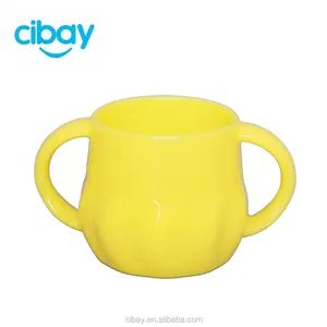 Nueva llegada de silicona único del bebé taza de entrenamiento bebé