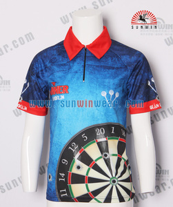 Camisa colorida de dardo de calidad superior/Nueva camiseta popular del polo de los dardos del diseño de encargo de la manera - Product Image 6