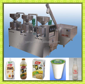 Buen precio Línea de producción automática de leche de soja Equipo de procesamiento de leche de soja automático 1000lph <span class=keywords><strong>Planta</strong></span> de leche de soja láctea de soja - Product Image 2