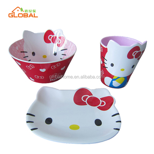 Bộ Đồ Ăn Cho Trẻ Em Bao Gồm Bộ Bát Đĩa Melamine, Bộ Đĩa Và Bát Chống Vỡ, Bền, Giúp Bữa Ăn Trở Nên Thú Vị - Product Image 5