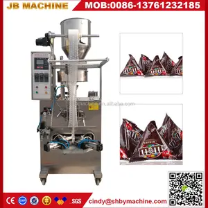 JB-150S Automática triángulo bolsa de gránulos máquina de envasado de leche tablet/glutinoso/bola de arroz