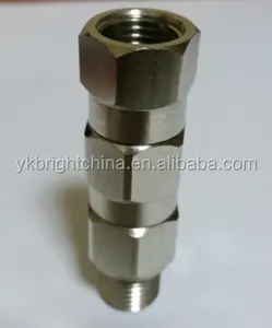 Airless Slang Connector Adaptor Hex Tepel 3/8 "Mx3/8" M factory selling HS code 84249090