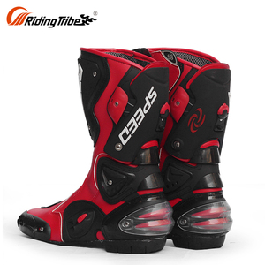 Le nuove 2018 donne in pelle nera leggero sport moto moto biker <span class=keywords><strong>stivali</strong></span> da <span class=keywords><strong>equitazione</strong></span> - Product Image 4