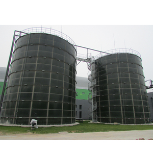 Réservoir de récupération des eaux de pluie pour la conservation de l'eau, réservoir en verre fusionné à l'acier, processus d'eau pure, collecte d'eau blanche - Product Image 1