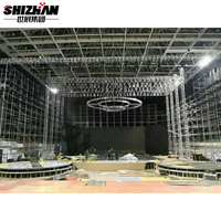 Altavoz Iluminación Aluminio Truss Tower Lift Line Array Aluminio Truss