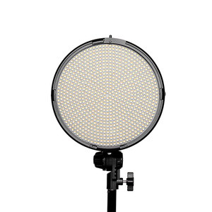 Fstphoto círculo foto Cámara LED panel video Light PAD con control remoto inalámbrico llevó la iluminación para rodaje películas - Product Image 3
