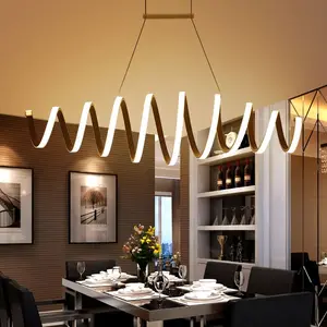 DIY Treo Hiện Đại LED Pendant Lights Đối Phòng Ăn Bar Treo Đèn Suspenaire Suspendu Pendant Đèn Chiếu Sáng Lịch Thi Đấu MD85077