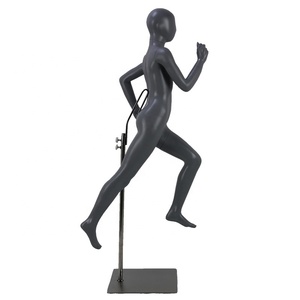 Modelos de niñas de 12 años, cabeza de huevo para correr, niña, adolescente, niño, niños, maniquí deportivo de fibra de vidrio - Product Image 1