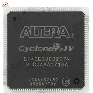 EP4CE10E22I7N 91 I/O 645 CLBs 472.5MHz 10320 hücreli 144EQFP programlanabilir mantık IC FPGA 2024