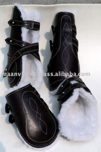 รองเท้าขี่ม้าหุ้มข้อแบบมืออาชีพรองเท้าขี่ม้าทนทานสวมใส่สบายบ้านขี่ม้า - Product Image 2