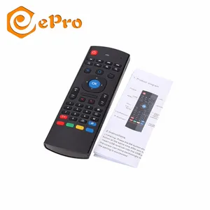 2023 grosir keyboard mini MX3 mouse udara remote kontrol nirkabel untuk kotak TV Android pintar h96 x96mini x96max + t95z t95 mxg pro
