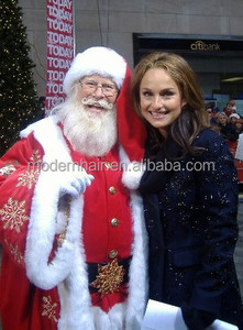 Costume da Babbo Natale con <span class=keywords><strong>barba</strong></span> <span class=keywords><strong>e</strong></span> <span class=keywords><strong>baffi</strong></span> in pelo di yak bianco - Product Image 3