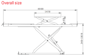 <span class=keywords><strong>Elevador</strong></span> de Vehículos Ligeros Launch TLT830WA de Menos de 3.0 Toneladas para Pruebas, Servicio, Alineación de las Cuatro Ruedas, Mantenimiento o Limpieza - Product Image 5
