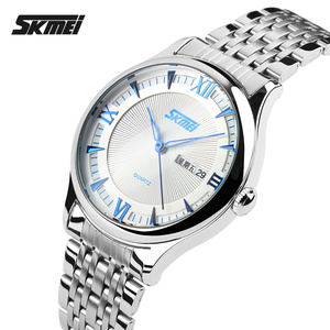 <span class=keywords><strong>Orologio</strong></span> da <span class=keywords><strong>Uomo</strong></span> in Acciaio Inossidabile con Movimento al Quarzo Giapponese Goldlis, Impermeabile 3ATM di Skmei - Product Image 4