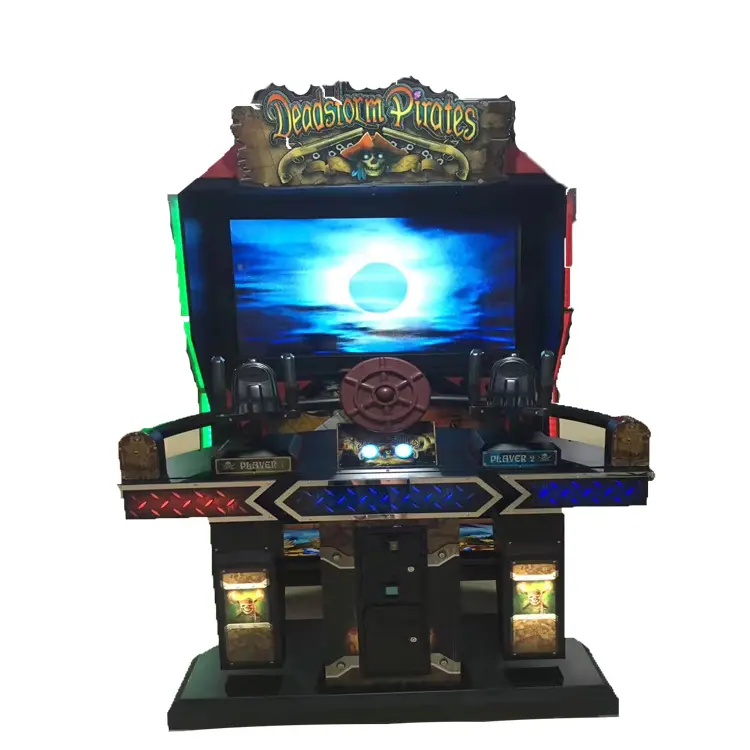 Deadstorm pirates coin operated game machine shooting simulator arcade game machine video games for sale