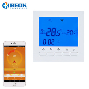 <span class=keywords><strong>Smart</strong></span> Wifi 7 jours Programmable Thermostat électrique sans fil programmable de chaudière de gaz - Product Image 2