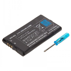 Bộ Pin Có Thể Sạc Lại LQJP Cho <span class=keywords><strong>3DS</strong></span> XL/Cho <span class=keywords><strong>3DS</strong></span> XL + Tua Vít Mới Cho NDS Cho Bộ Pin <span class=keywords><strong>3DS</strong></span> 2000 MAh SPR / 003 - Product Image 1