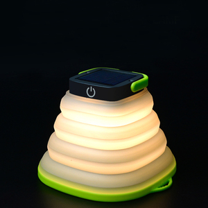 Di động sạc ngoài trời USB năng lượng mặt trời cắm trại đèn ráp năng lượng mặt trời Lều ánh sáng cho đi bộ đường dài Backpacking năng lượng mặt trời <span class=keywords><strong>Powered</strong></span> đèn lồng - Product Image 2