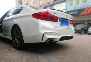 5 <span class=keywords><strong>series</strong></span> G30 m sports ABS-difusor de parachoques trasero, color negro brillante, para BMW 2017 + - Product Image 3