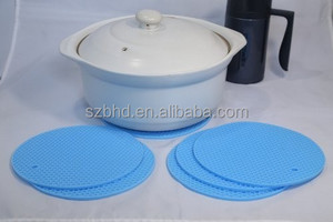 Non Slip <span class=keywords><strong>In</strong></span> <span class=keywords><strong>Silicone</strong></span> Pot Holder/<span class=keywords><strong>Silicone</strong></span> <span class=keywords><strong>Sottopentola</strong></span>/Sottobicchiere/Tovaglietta/Pad Caldo - Product Image 5