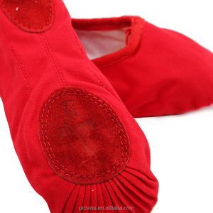 Venta al por mayor de la fábrica de lona <span class=keywords><strong>suela</strong></span> dividida de <span class=keywords><strong>Ballet</strong></span> zapatos de baile - Product Image 6