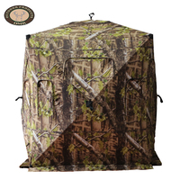 Tente de camping pliable personnalisée Demarui, deux chambres, simple, en nylon 300D imperméable, camouflage, abri de chasse, quatre saisons