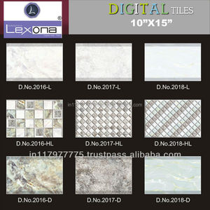 Carrelage mural en céramique émaillée numérique, céramique 300x600mm, carrelage de sol émaillé hautement poli pour la maison, l'extérieur, le parking, le garage, design moderne - Product Image 4