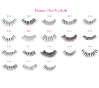 Cils 3D R4R3 Bameier en cheveux humains